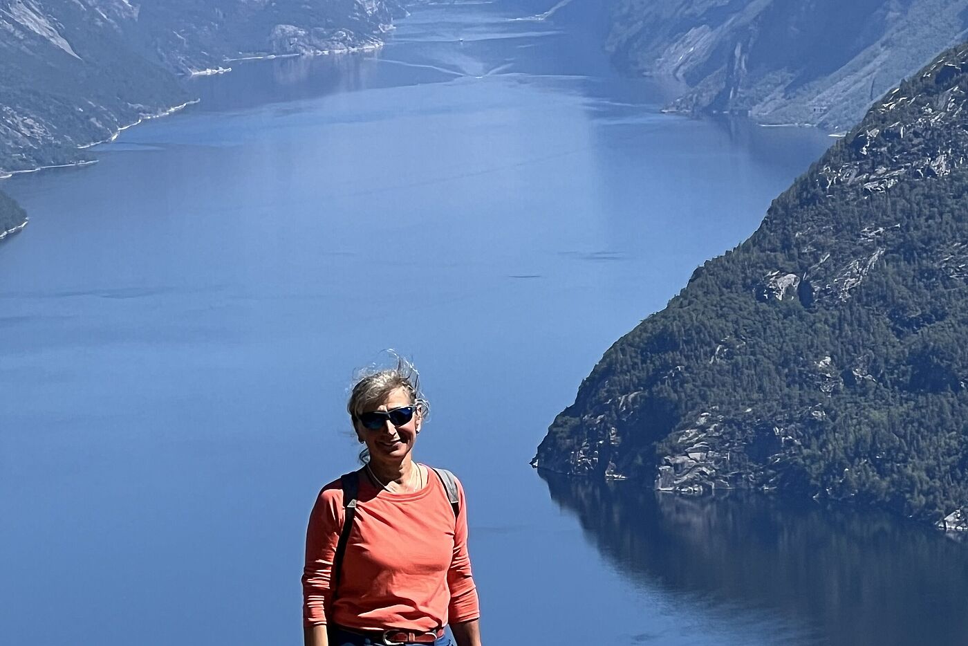 Blick auf den Lysefjord in Norwegen